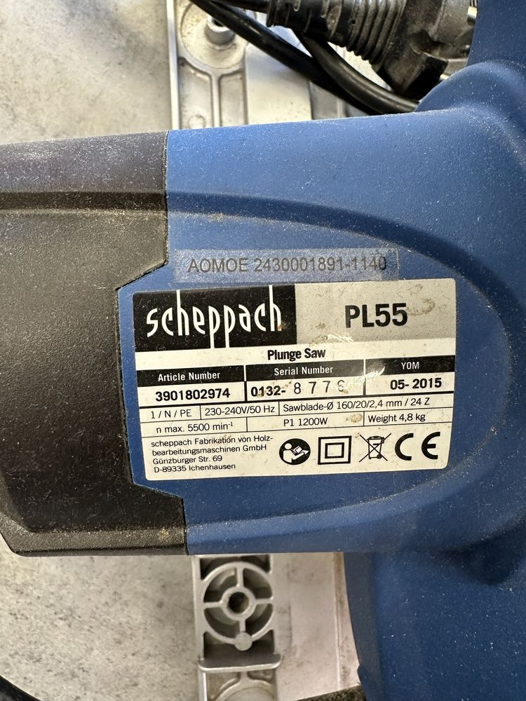 Ръчен потапящ циркуляр PL55 Б-79610