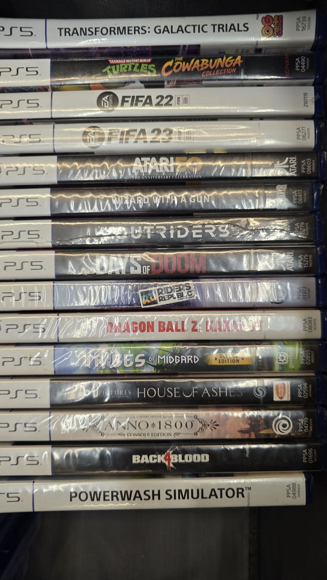 Диски новые для  ps5