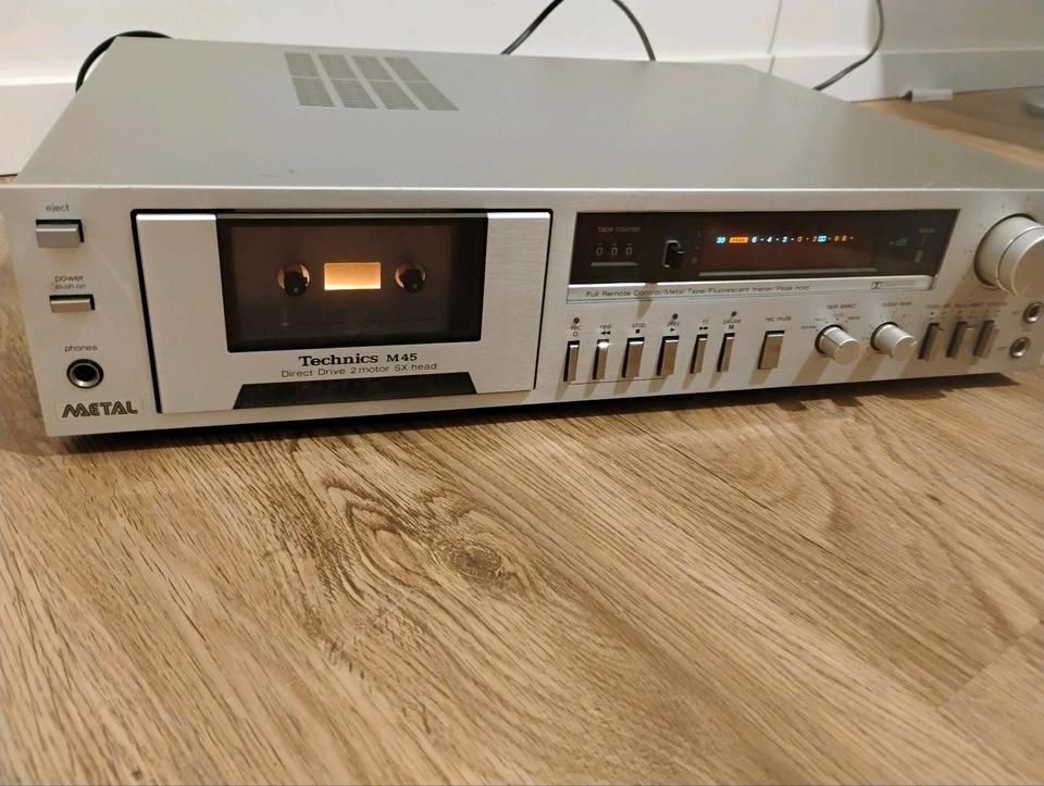 Technics rs m45 stereo cassette-deck