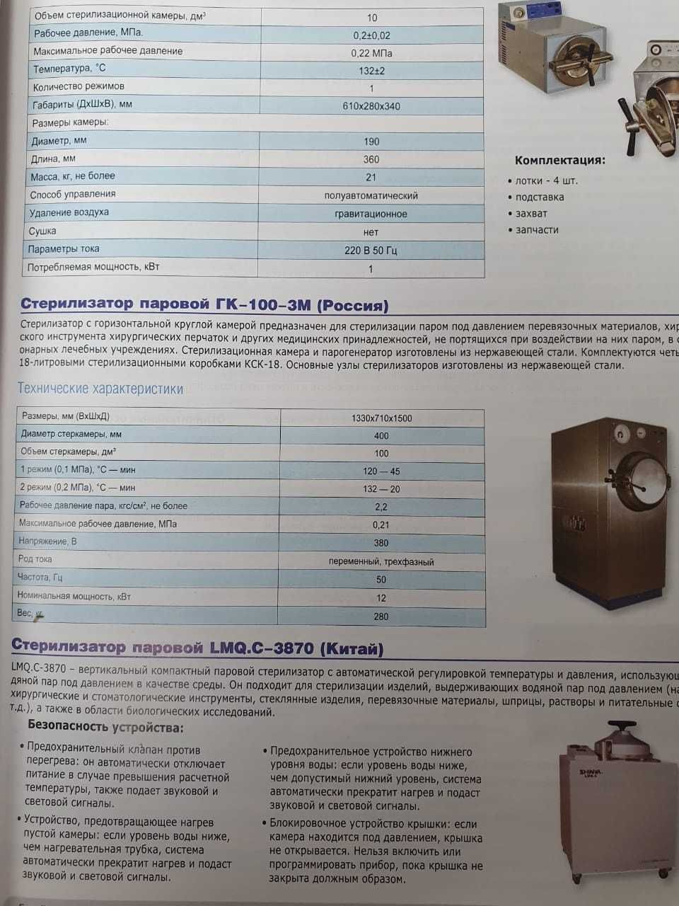 Стерилизатор паровой ГК-100-3М(СССР)