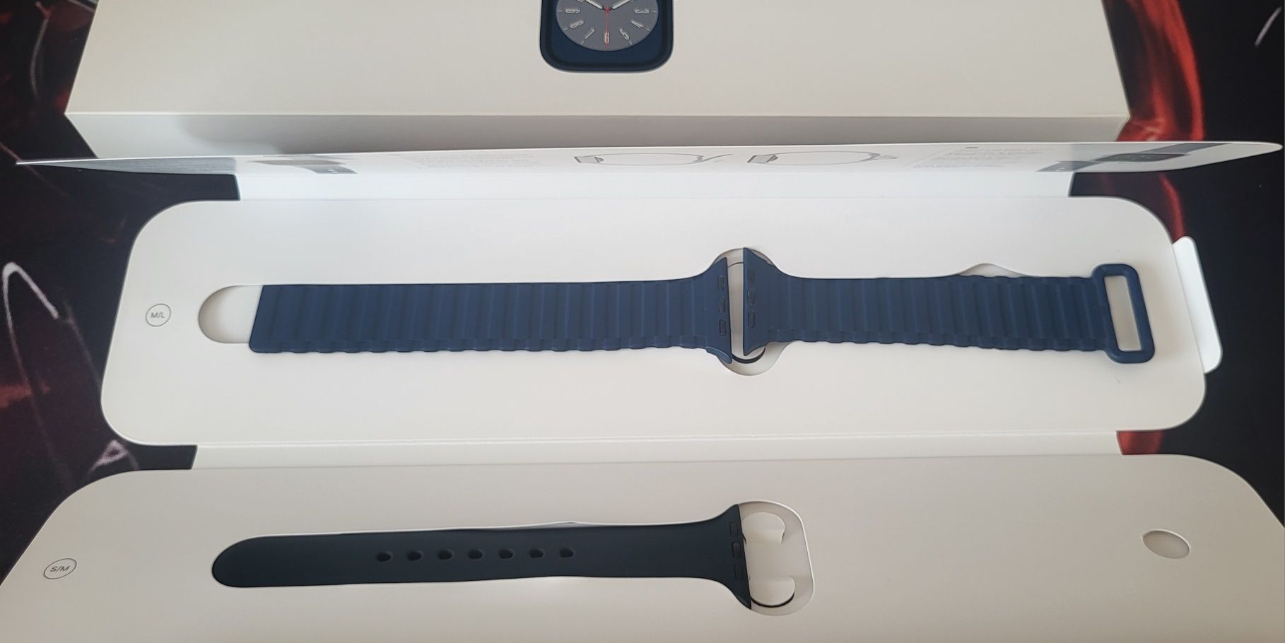 Iwatch 8 45mm midnight aluminium