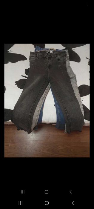 Blugi skinny 2 perechi marimea 38,1 perechr marimea 40
