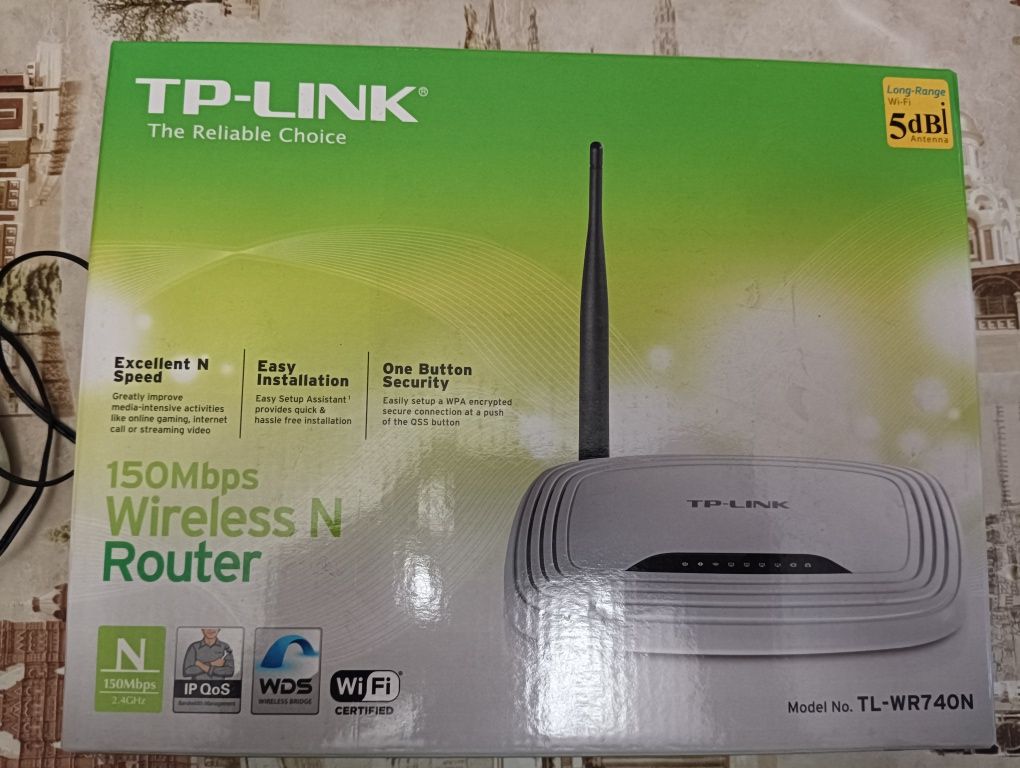 Рутер TP-LINK TL-WR740N Wireless