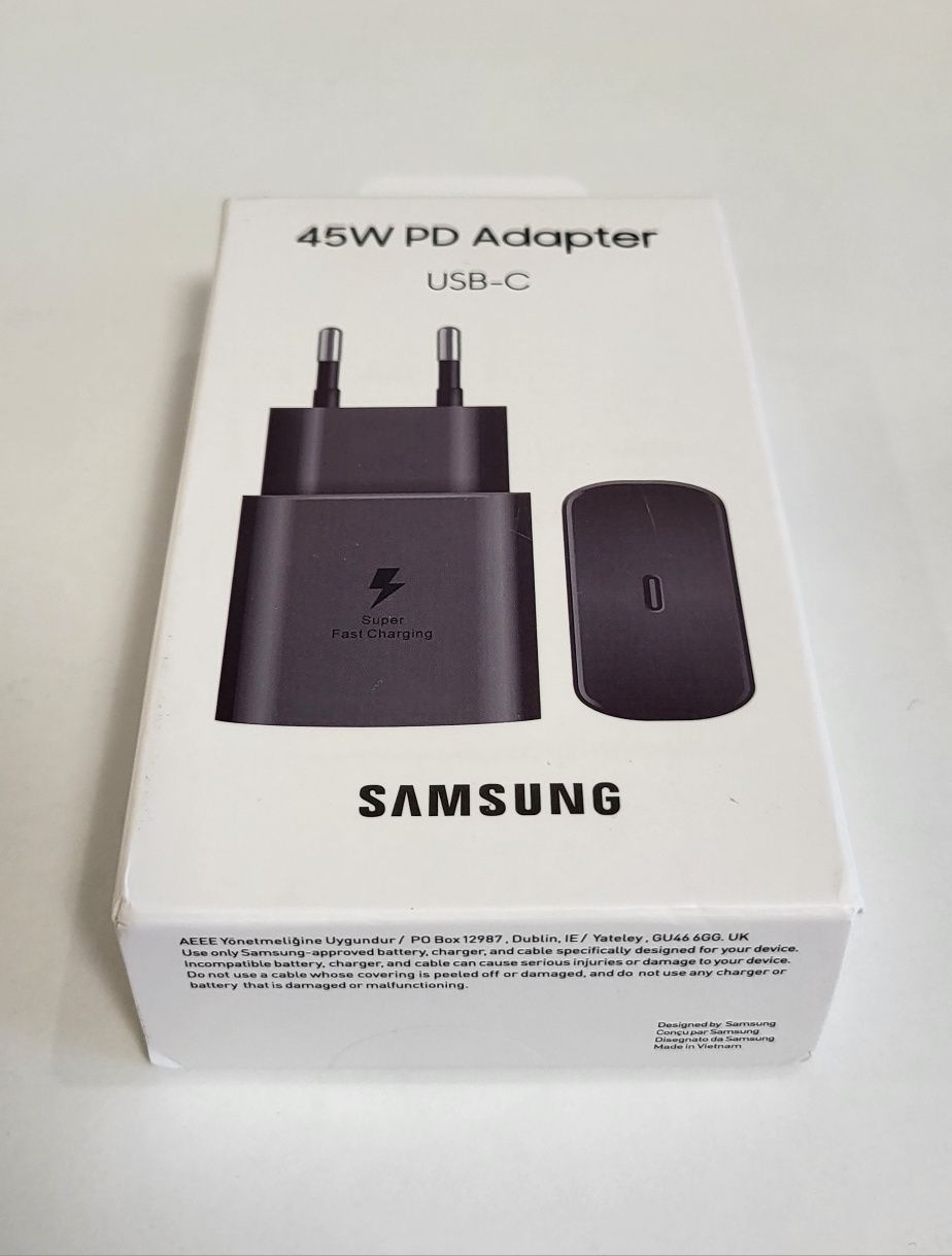 Încărcător Samsung 45W Super Fast, Nou & Sigilat!