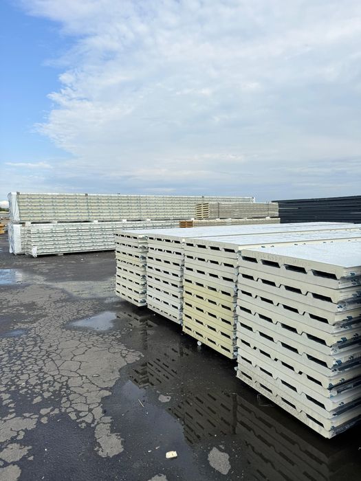 Depozit Panouri Sandwich Stoc permanent Gri antracit