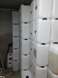 canistre plastic 20 litri /35 litri /15 litri  cu capac și garnitura
