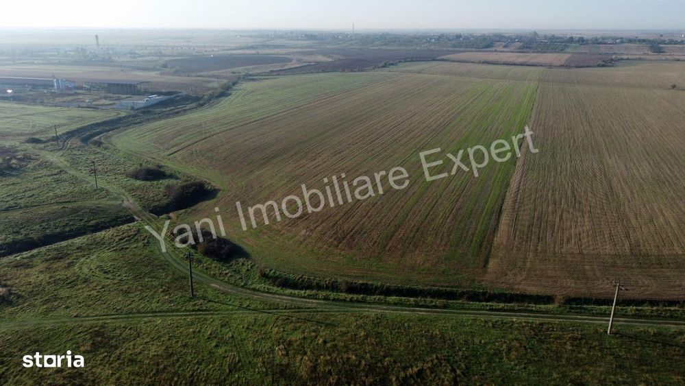 Teren de vânzare în comuna Căteasca / Argeș, lângă autostradă