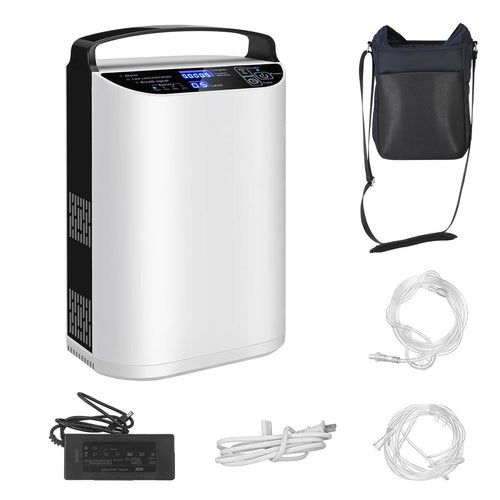 Concentrator de oxigen cu baterie