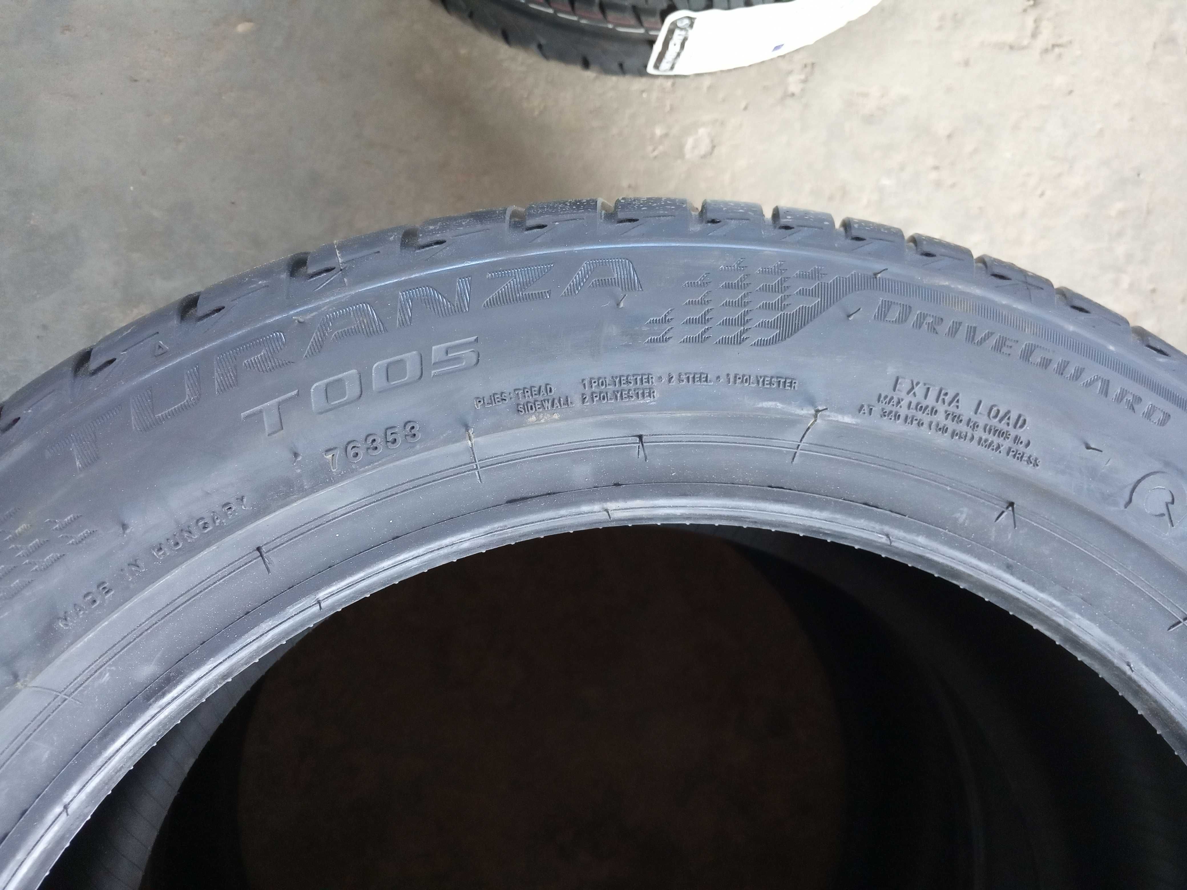 2 Нови гуми 245/45R17 Bridgestone Turanza T005 Driveguard XL RFT 99Y