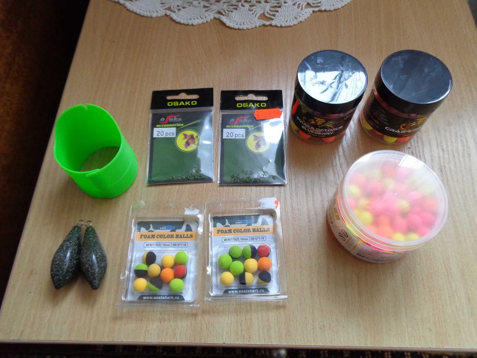 Pop-Up топчета и други неща за шаран.