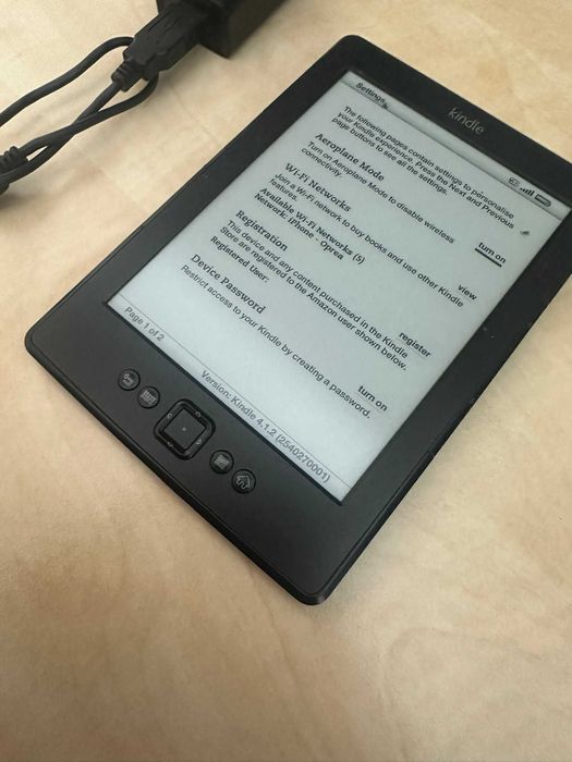 ebook reader amazon kindle 4th gen