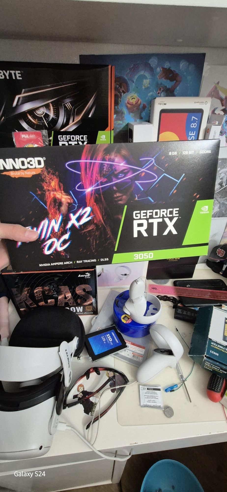 Rtx 3050 и gtx 1650 коробки