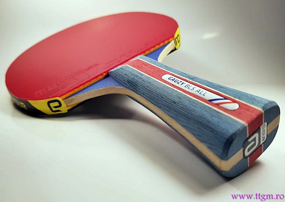 Paleta profesionala tenis de masa (ping pong) Andro Gauzy bl5/Gtt