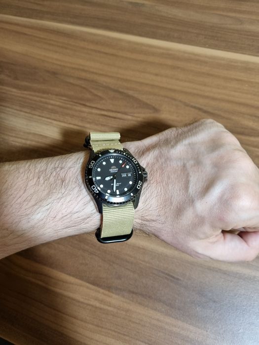 Vand Orient Ray Raven II +curele