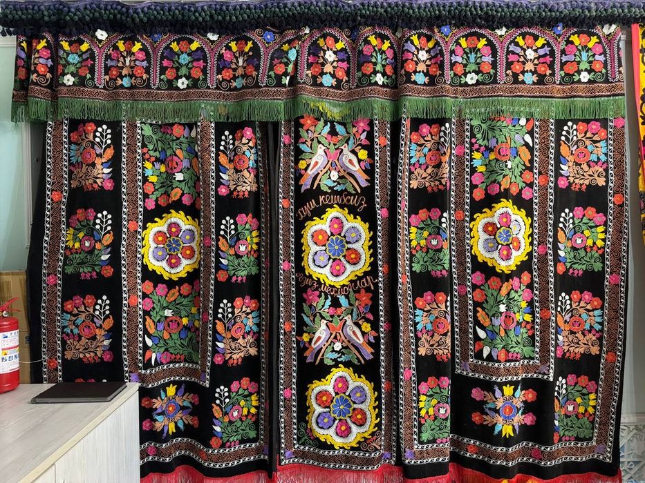 Винтаж панно попоп, сюзане, suzani, embroidery silk, suzani pattern