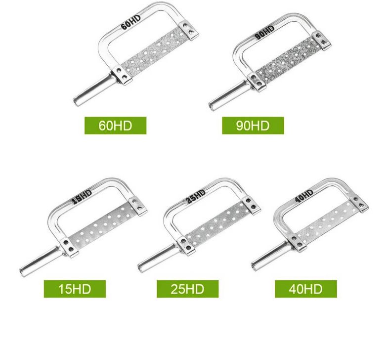 Set piesa cot 4:1 pentru stripping interdentar slefuiri interproximale