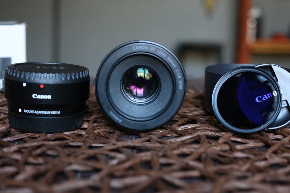 Фотоапарат Canon EOS M50 Mark II + Обективи