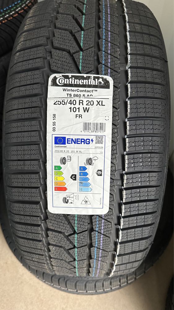 2 Anvelope Iarna CONTINENTAL TS 860 S AO 255/40 R20 101 W XL