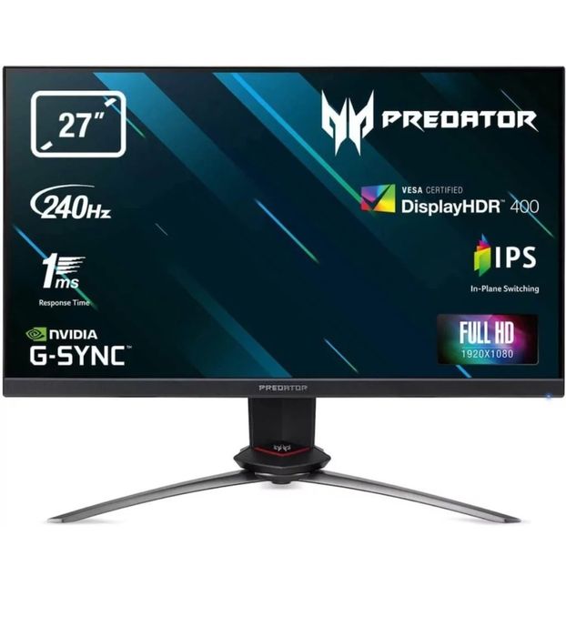 Monitor Acer Predator 27'  240 Hz  1920x1080p