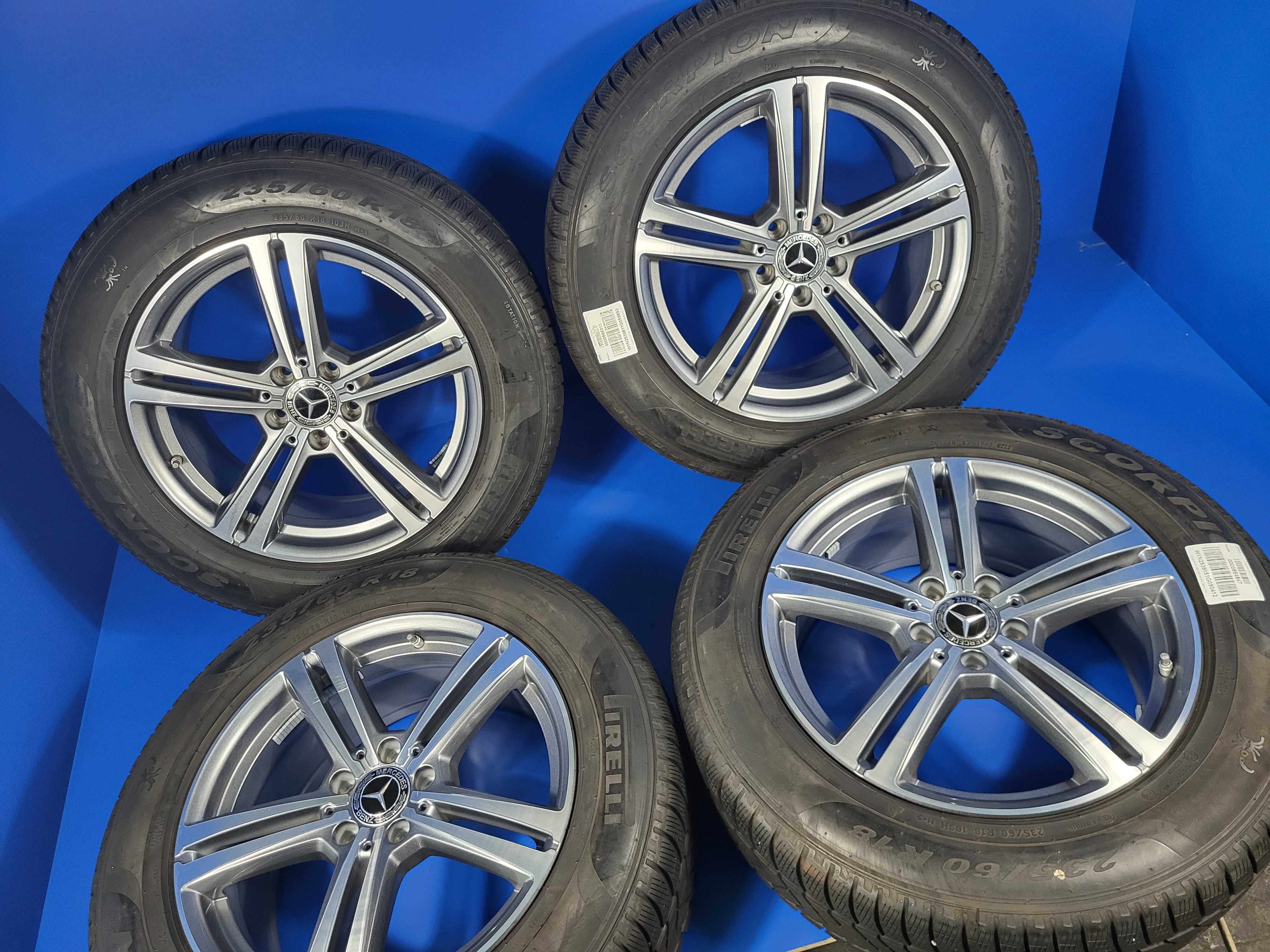 Vand jante R18 OE Mercedes GLC X253-C253-X254-C254 + anvelope MS