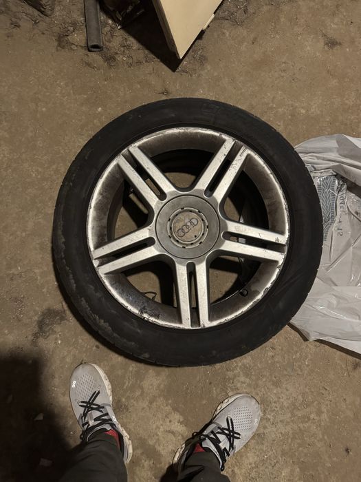 Джанти с гуми 17”, 7.5j, 5x112, Audi