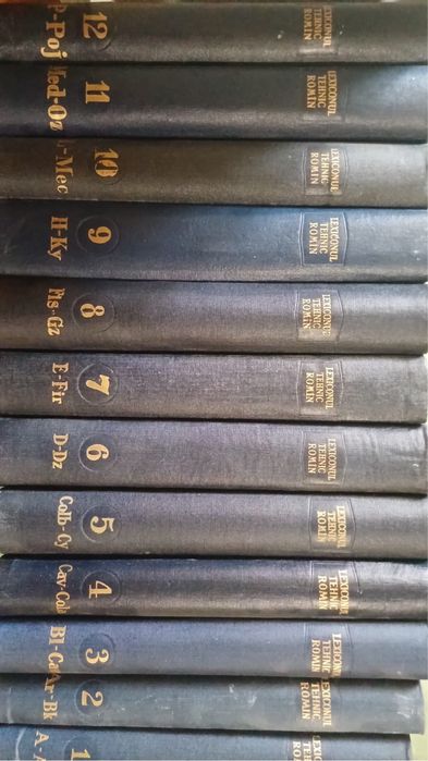 Lexiconul Tehnic Roman - 12 volume