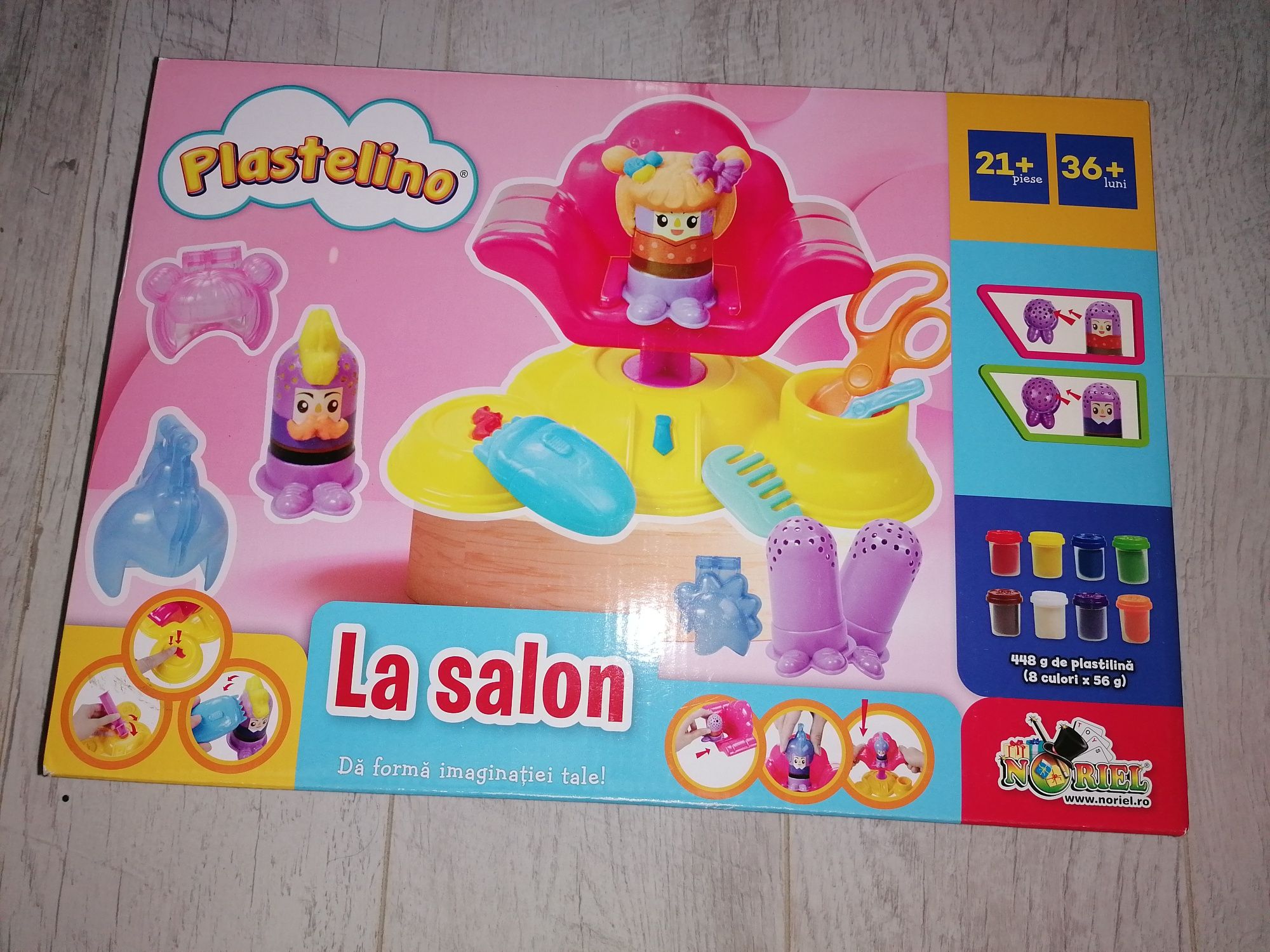 Set de plastilina La salon