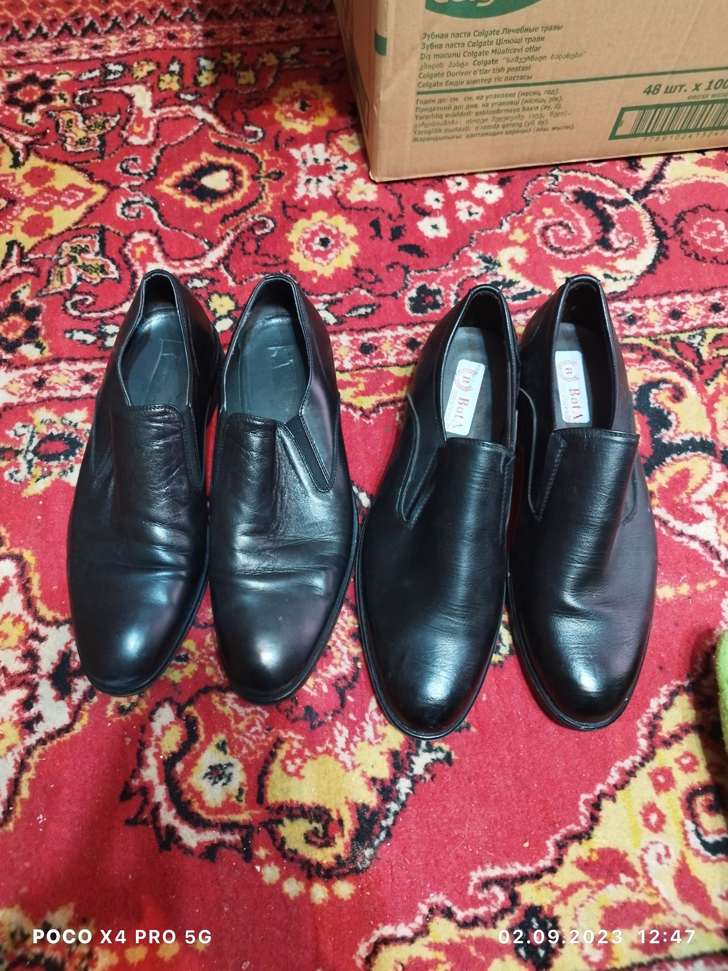 Продам новые туфли мужские классика 44 -45 размер Италия оригинал!
