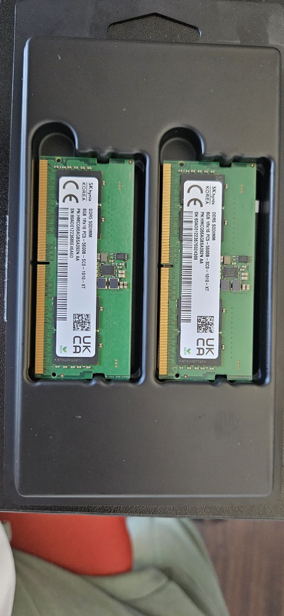 Memorii Laptop DDR5 2 x 8GB