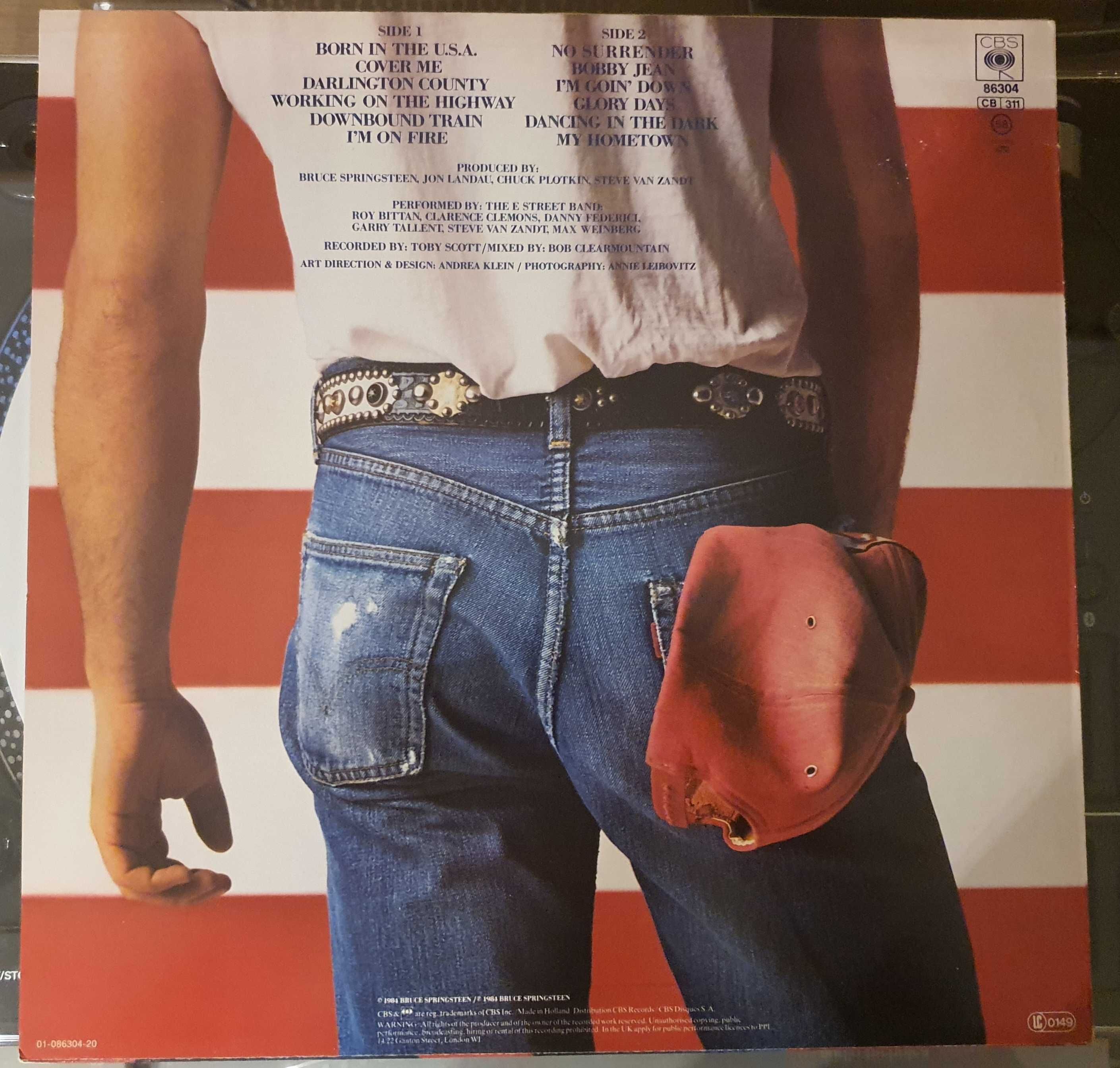 Vinyl Bruce Springsteen Born In The U.S.A. prima presă din EU din 84'.