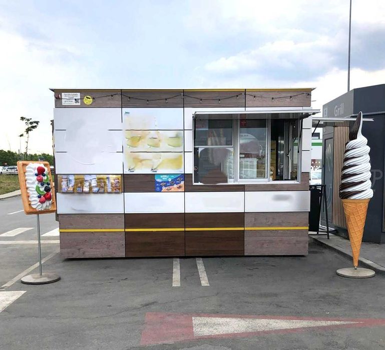 Rulota Gastronomica - Inghetata vara -  Kurtosi iarna