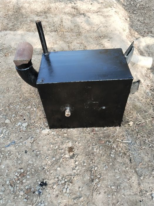 Печка на угле полностью рубашка