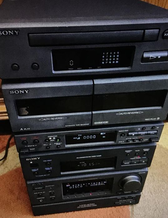Mini-Sistem audio RETRO, MHC-2700, original-Sony, superb/recondiționat