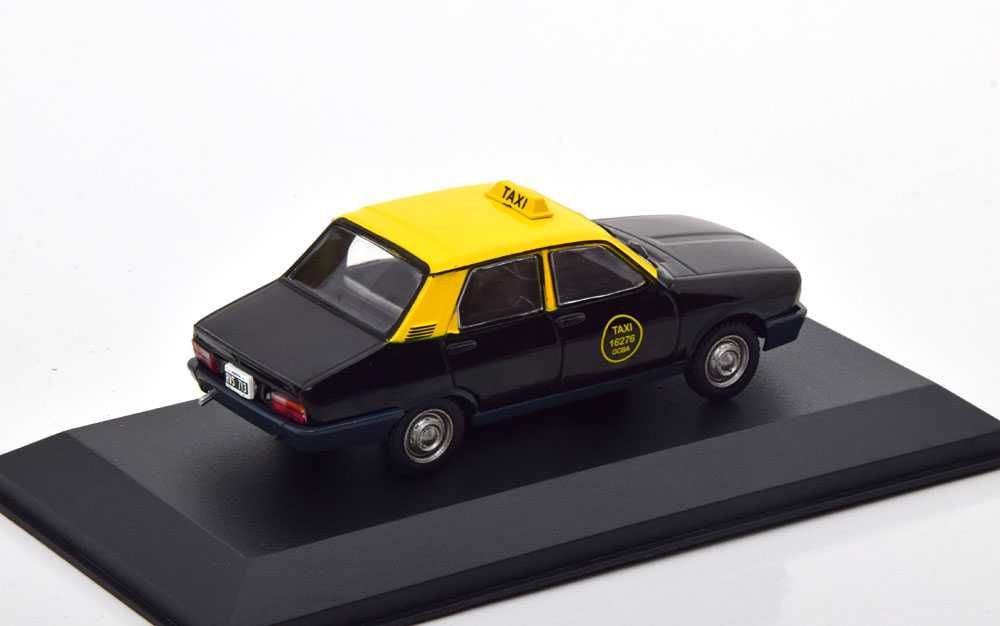 Macheta RENAULT 12 TL TAXI BUENOS AIRES 1994 - Ixo, scara 1/43.