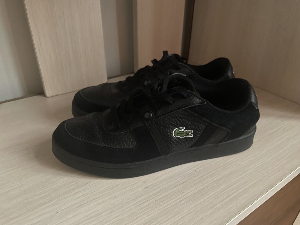 Кеды кожa LACOSTE 36р