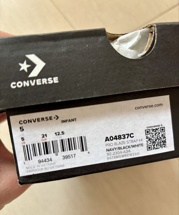 Adidasi baieti Converse masura 21