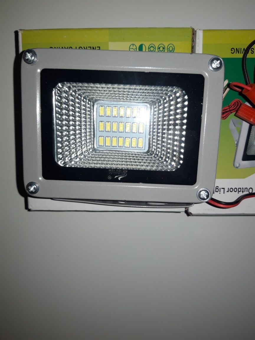Proiector LED 12V/10W / 1000LM Lumina Alb Rece ip66