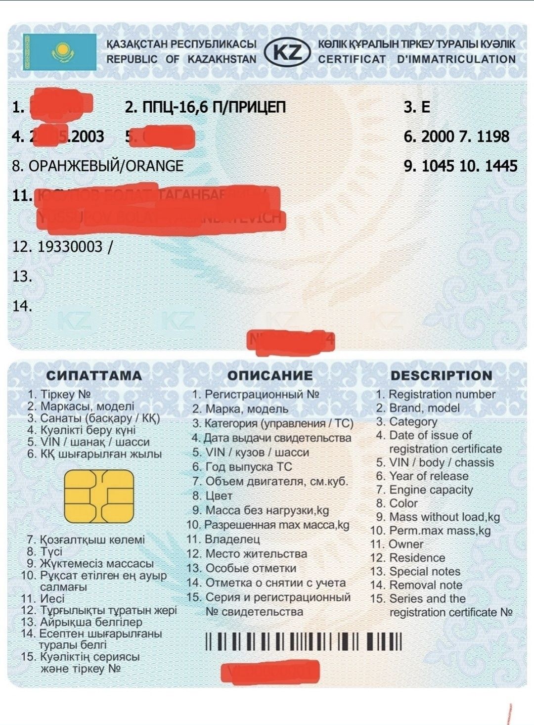 Полуприцеп цистерна ппц-16