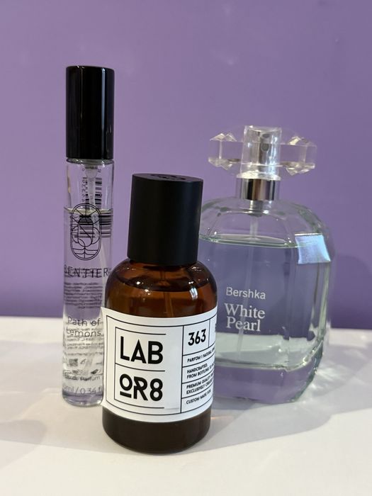 Парфюми лот Sentier, Labor8, Bershka