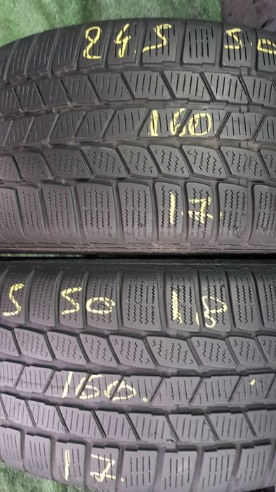 Anvelope 2x245 50 18 continental runflat dot 17 mm 5