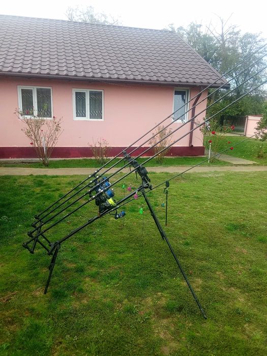 Echipament complet de pescuit la crap