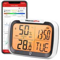 Bluetooth термометър с хигрометър ThermoPro TP-393. Българско упътване