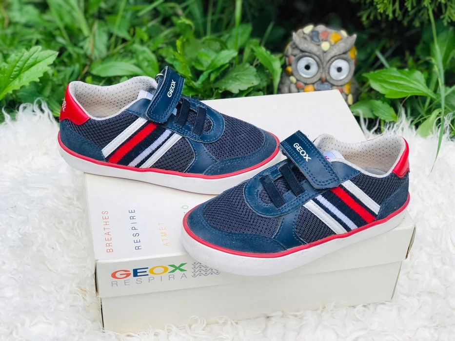 Adidasi baiat GEOX-marimea 28,inter18cm,piele,ca Salomon,Jordan,Nike