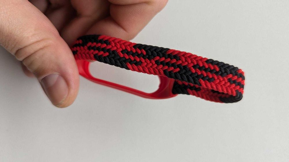 Браслет нейлоновый плетеный для Mi band