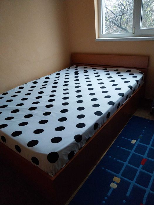 Pat cu saltea 140X200 cm