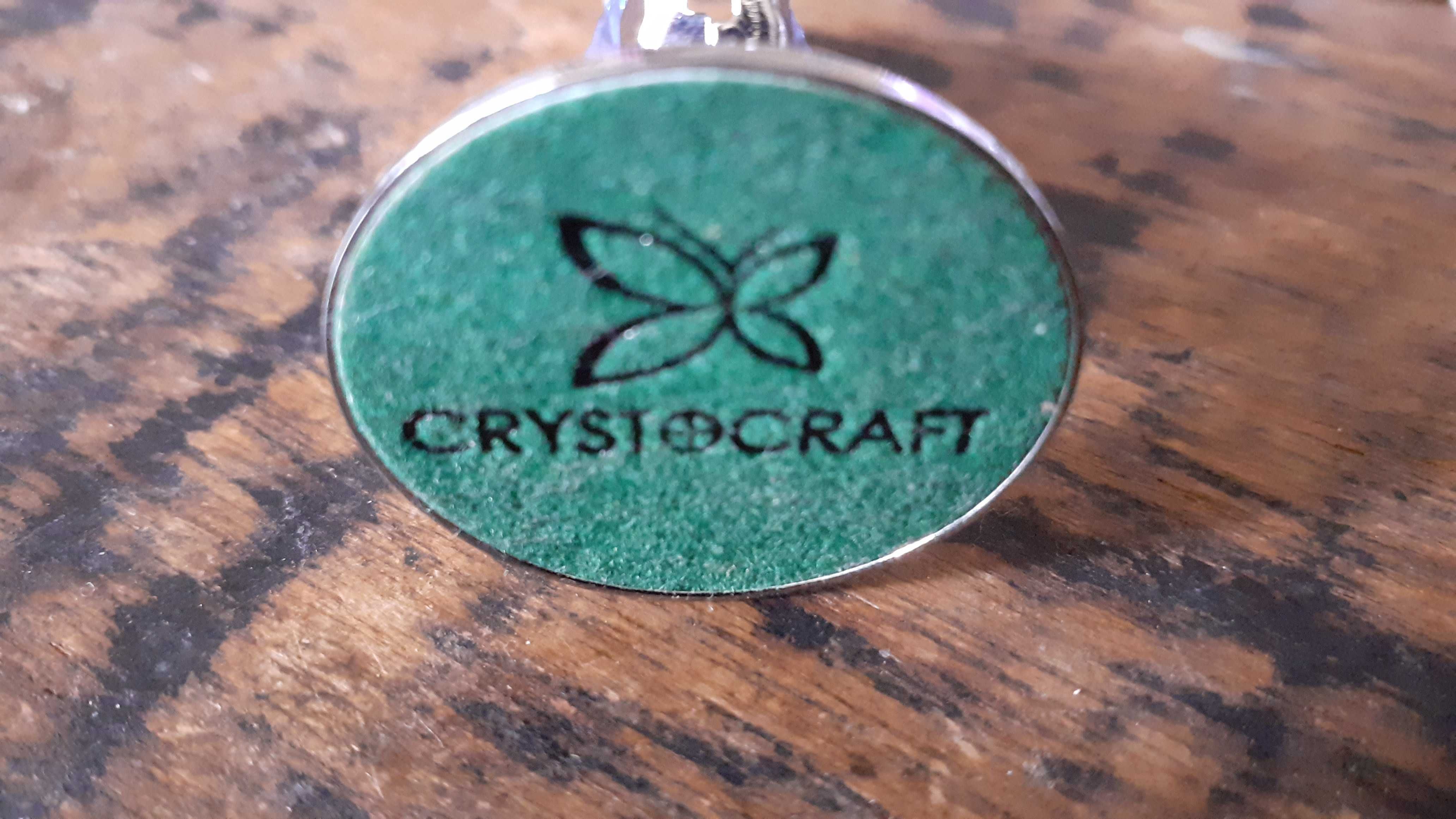 метален декоративен лебед CRYSTOCRAFT със Сваровски Swarovski кристали