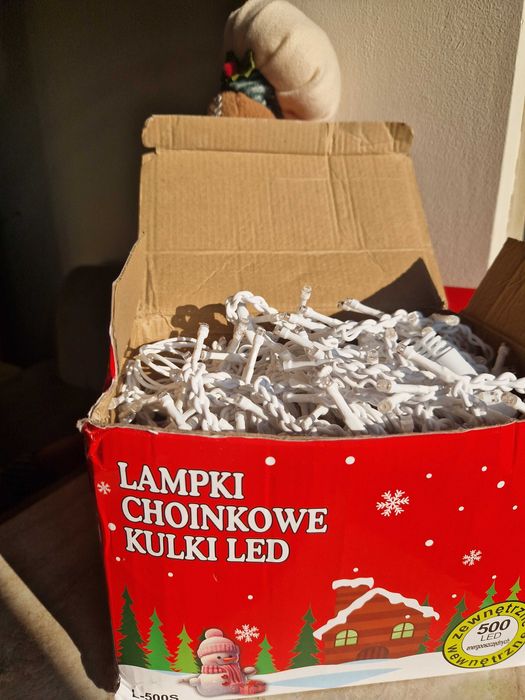 Коледни лампички висулки 25 м