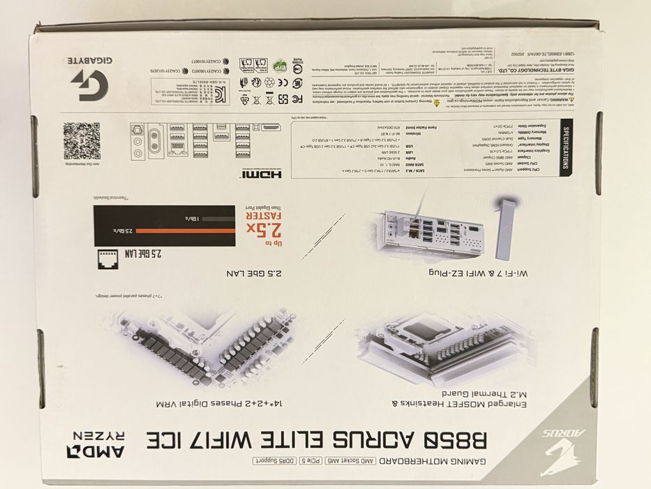 Placa de baza GIGABYTE B850 WIFI