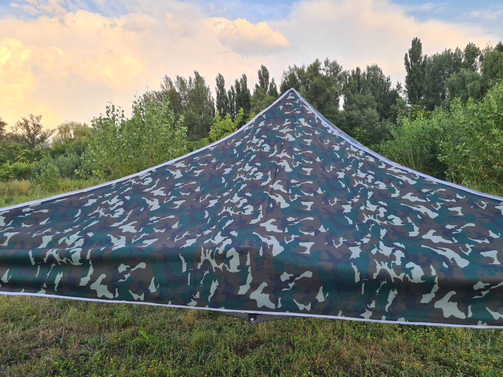 Cort pavilion pliabil 3×3 camuflaj armată pescuit camping rulota