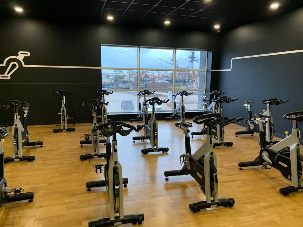 Technogym spining bike техноджим спининг колела рециклирани